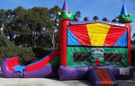 Tampa Bounce House 4-1 Colorful Combo