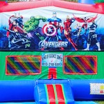 Interactives, Games and Dry Slides Super Challenge Avengers Obstacle & Combo